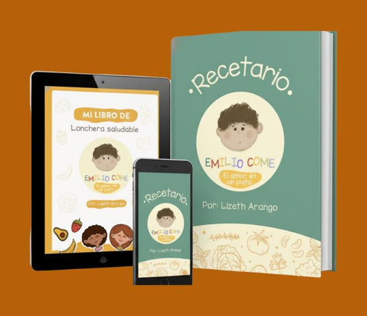 Recetario Saludable Emilio Come + Ebook de Loncheras